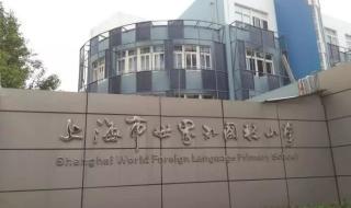 上海外国语大学附属小学入学条件 上海世界外国语小学